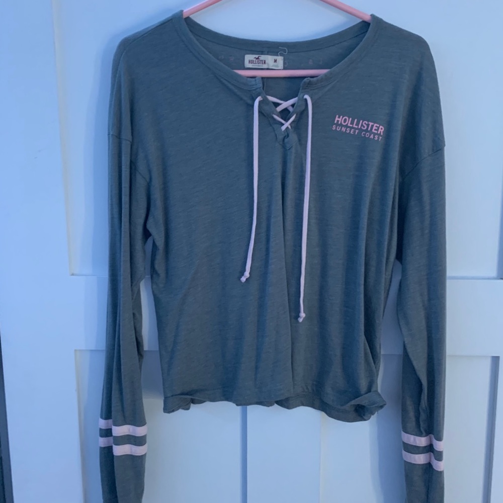 Grey Hollister long sleeve